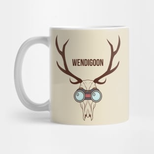 deer skull Mug